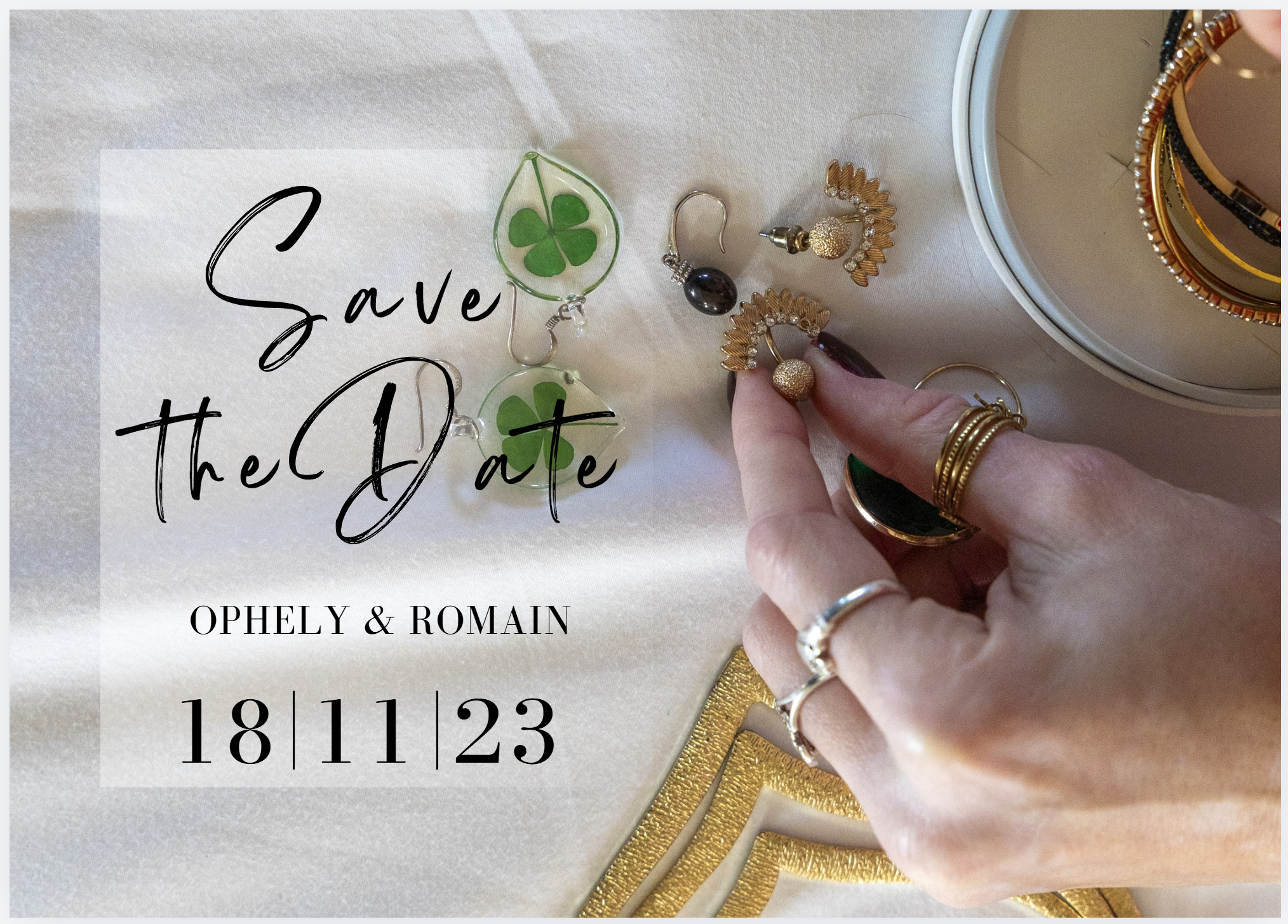 "Promesse" - Save the date