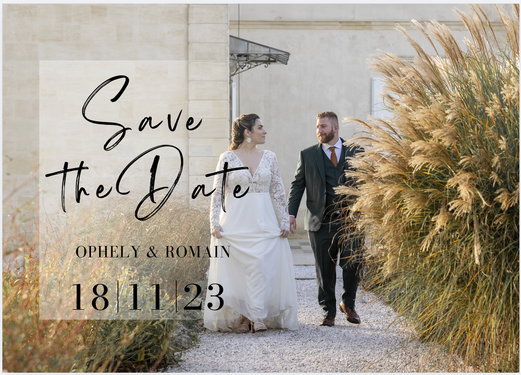 "Promesse" - Save the date