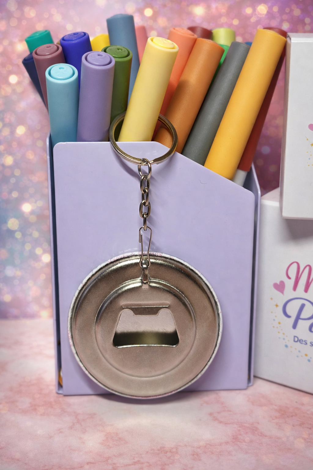 Porte-clés décapsuleur personnalisés