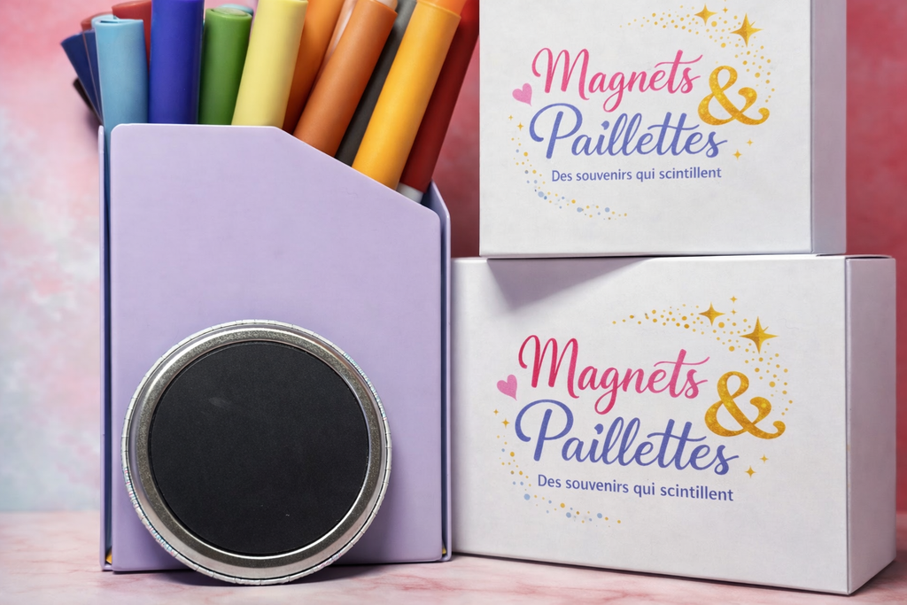Magnets ronds personnalisés