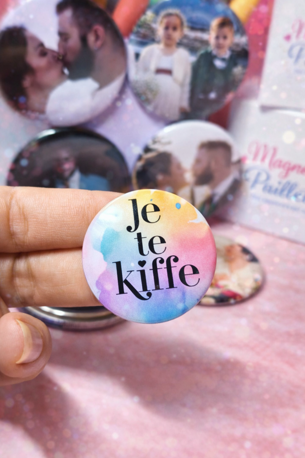 Collection Ronds Magnets et Paillettes