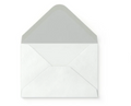 Enveloppe claire martelée