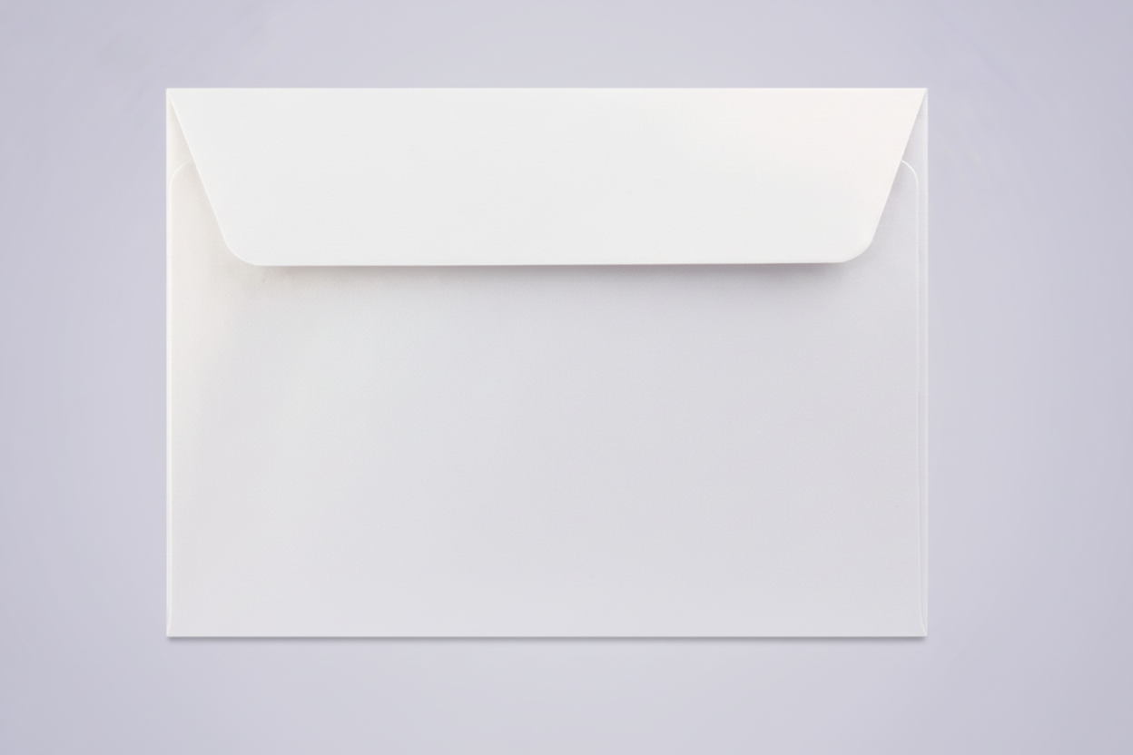 Enveloppes nacrées avec bande auto-adhésive 114 x 162 mm