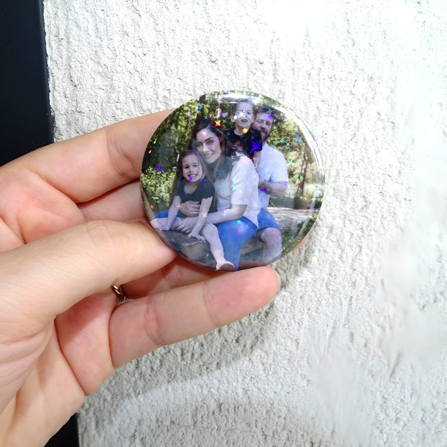 Magnet pailleté