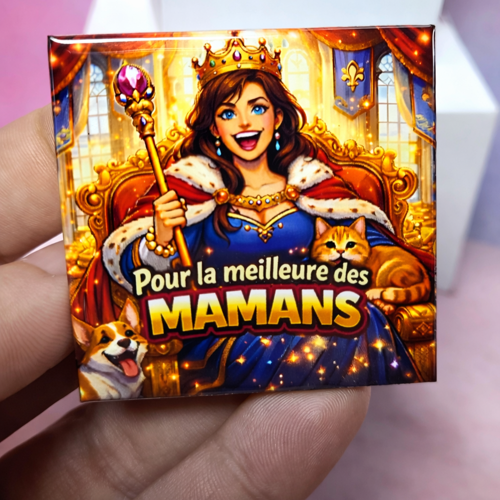 "Pour la meilleure des mamans" - Les P'tits illustrés carrés