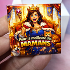 "Pour la meilleure des mamans" - Les P'tits illustrés carrés