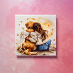 "Mon fidèle compagnon dans les nuages" - Les P'tits illustrés carrés