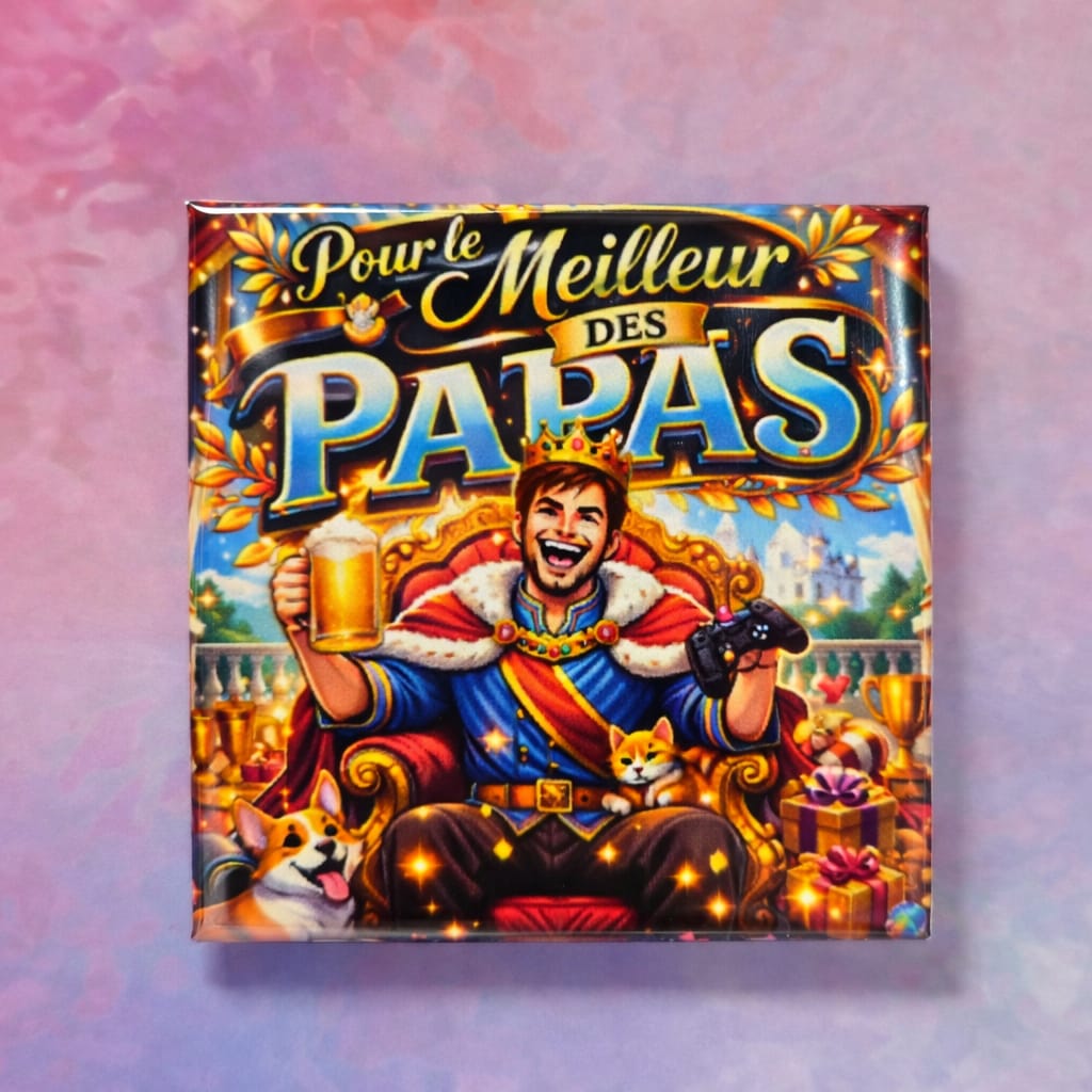 "Pour le meilleur des papas" - Les P'tits illustrés carrés
