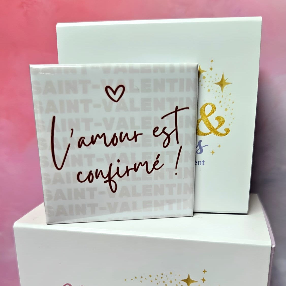 "L'amour est confirmé !" - Les P'tits illustrés carrés