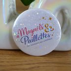 Miroir pailleté