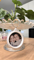 Porte-clés miroir personnalisés 58 mm