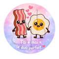 "Duo parfait" - Les P'tits illustrés ronds