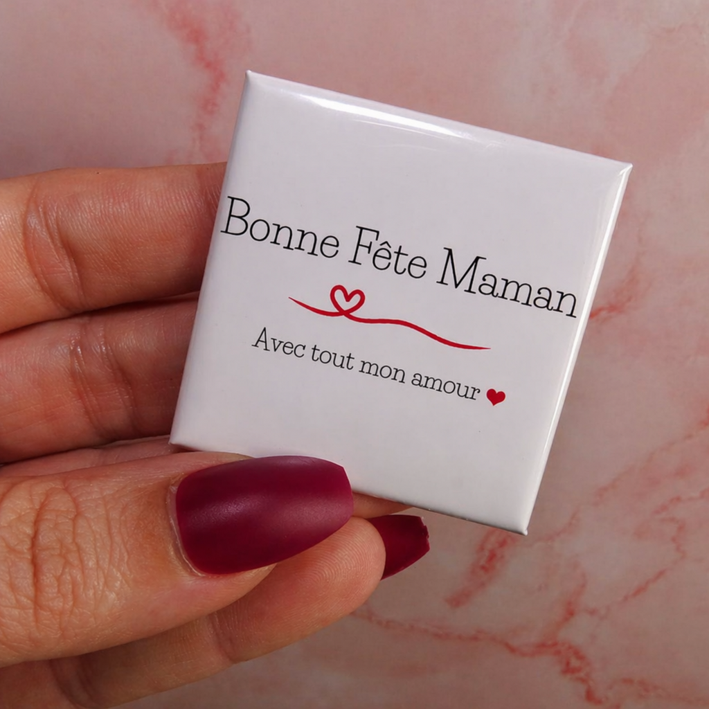 "Avec tout mon amour"- Les P'tits illustrés carrés