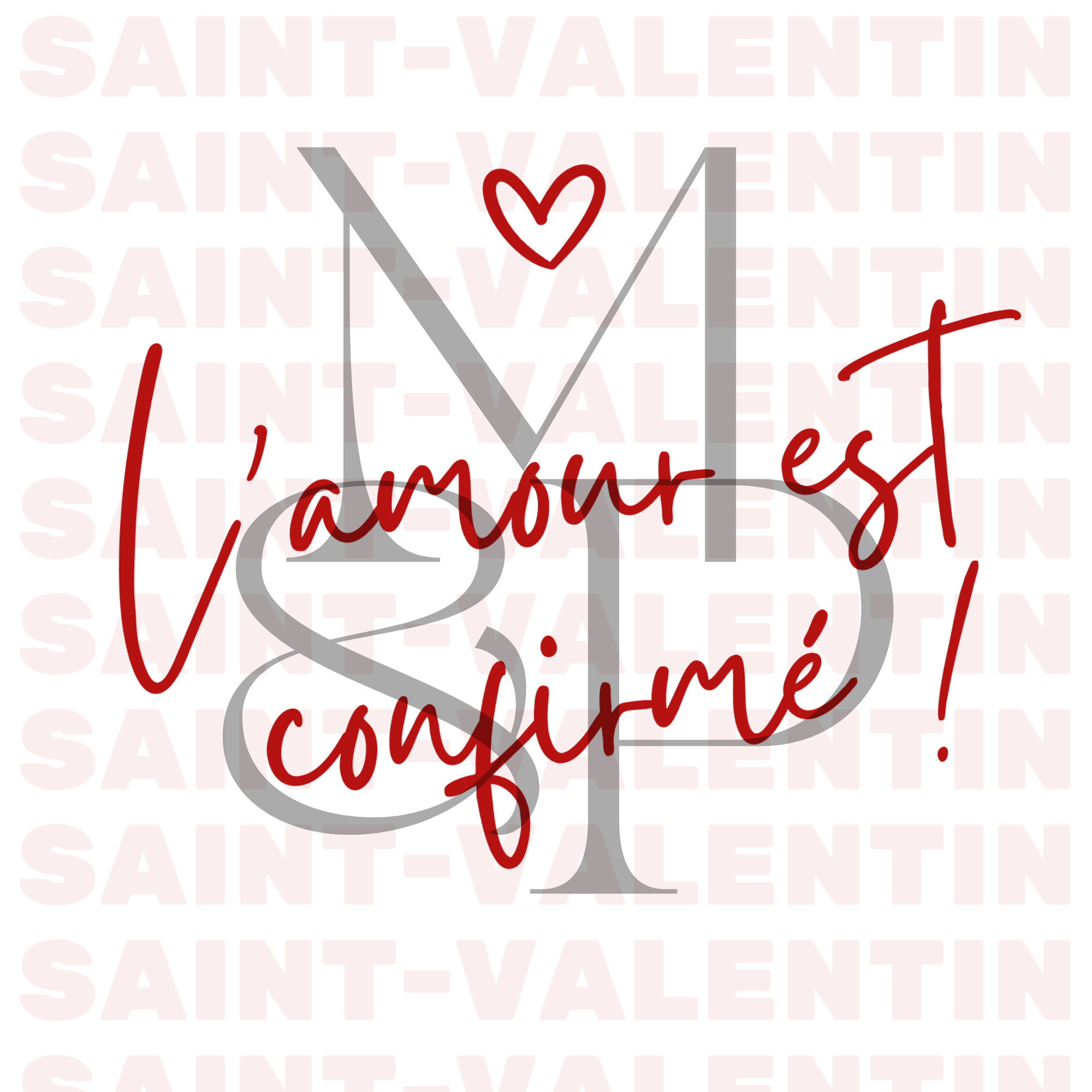 "L'amour est confirmé !" - Les P'tits illustrés carrés