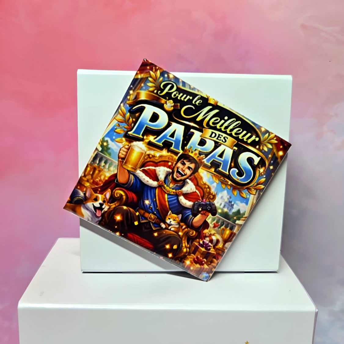 "Pour le meilleur des papas" - Les P'tits illustrés carrés