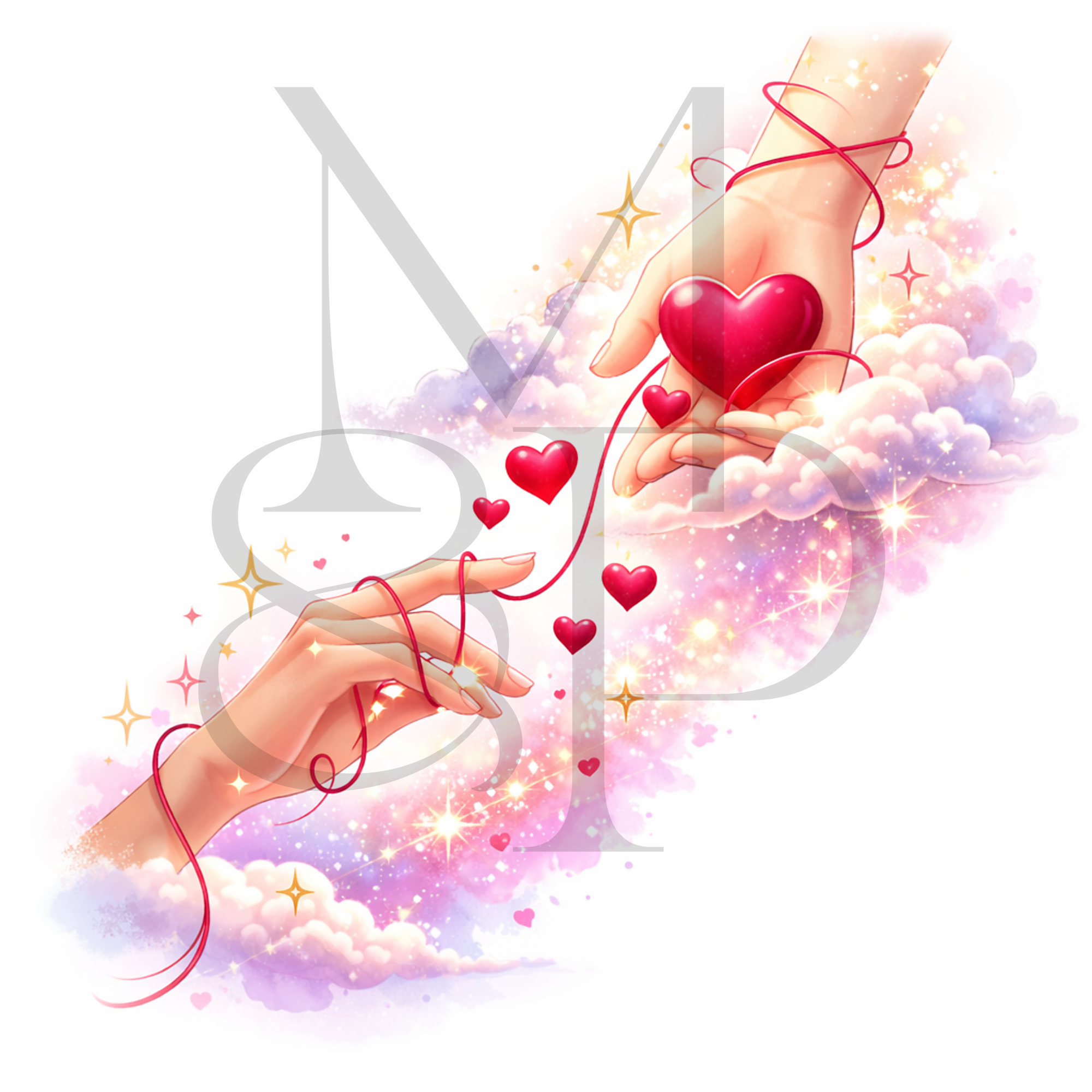 "Amour" - Les P'tits illustrés carrés