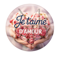 "Je t'aime d'amour" - Les P'tits illustrés ronds