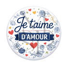 "Je t'aime d'amour" - Les P'tits illustrés ronds