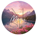 "Merci" - Les P'tits illustrés ronds
