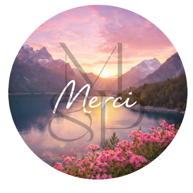 "Merci" - Les P'tits illustrés ronds