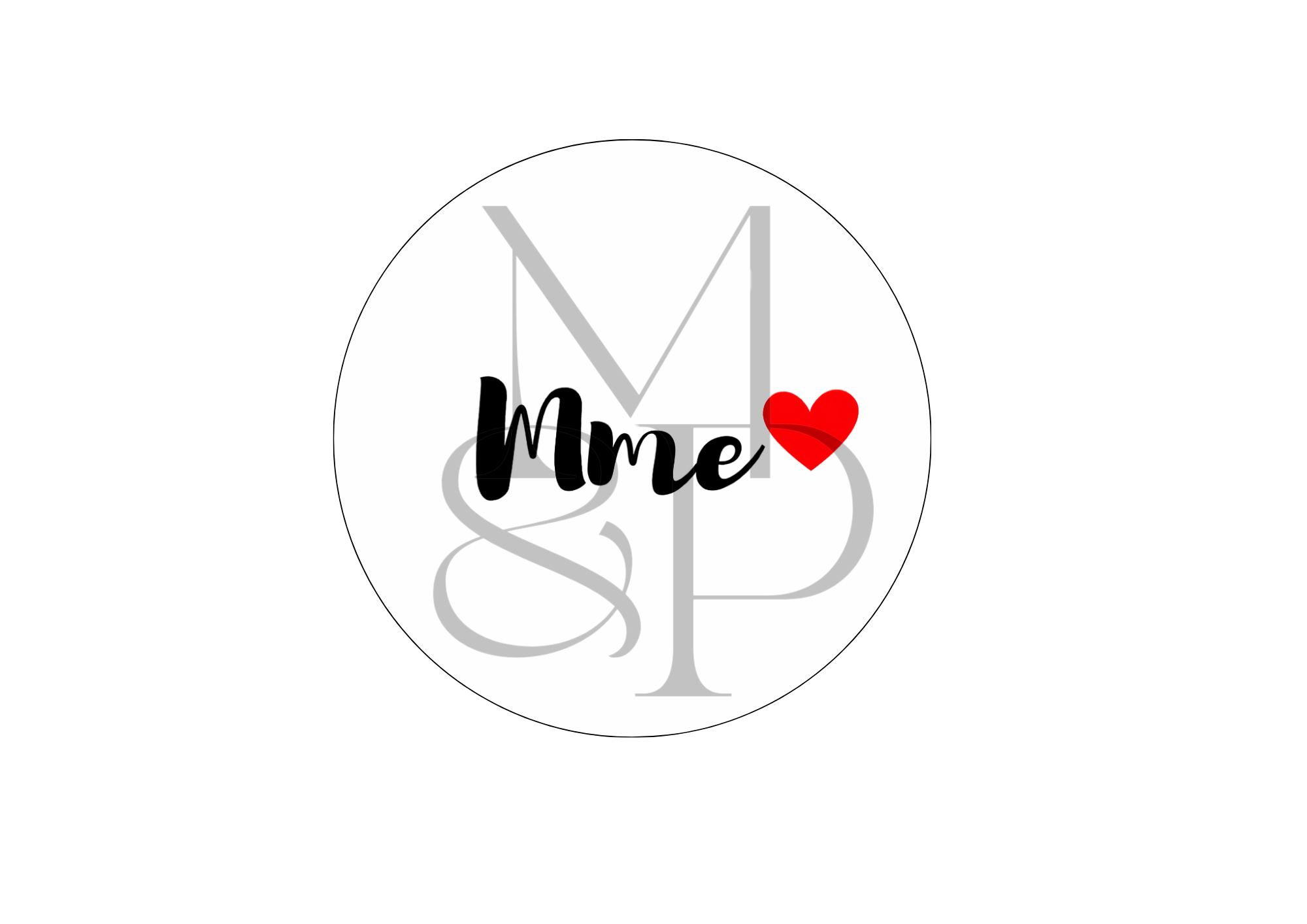 "Mr & Mme" - Les P'tits illustrés ronds