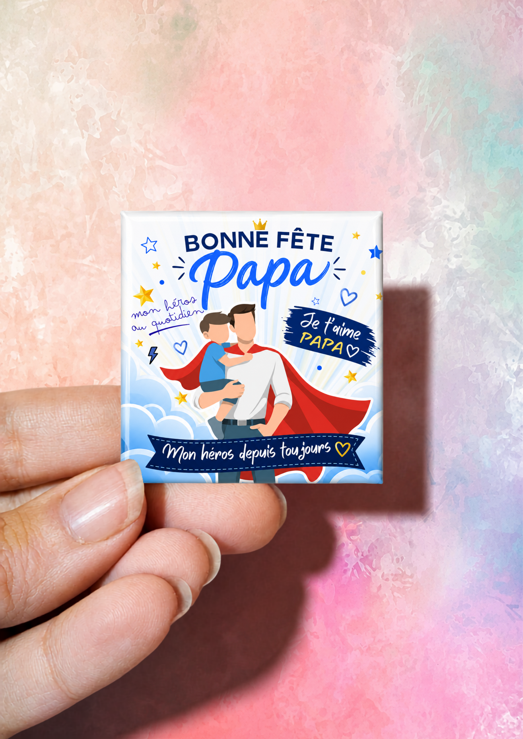 Collection Fête des Pères Magnets et Paillettes