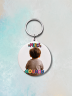 Porte-clé miroir personnalisable "Merci"