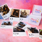 Calendrier magnet 2026 personnalisé