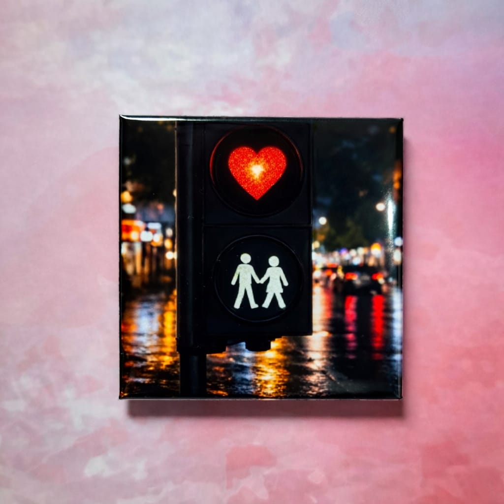 "Feu d'amour" - Les P'tits illustrés carrés