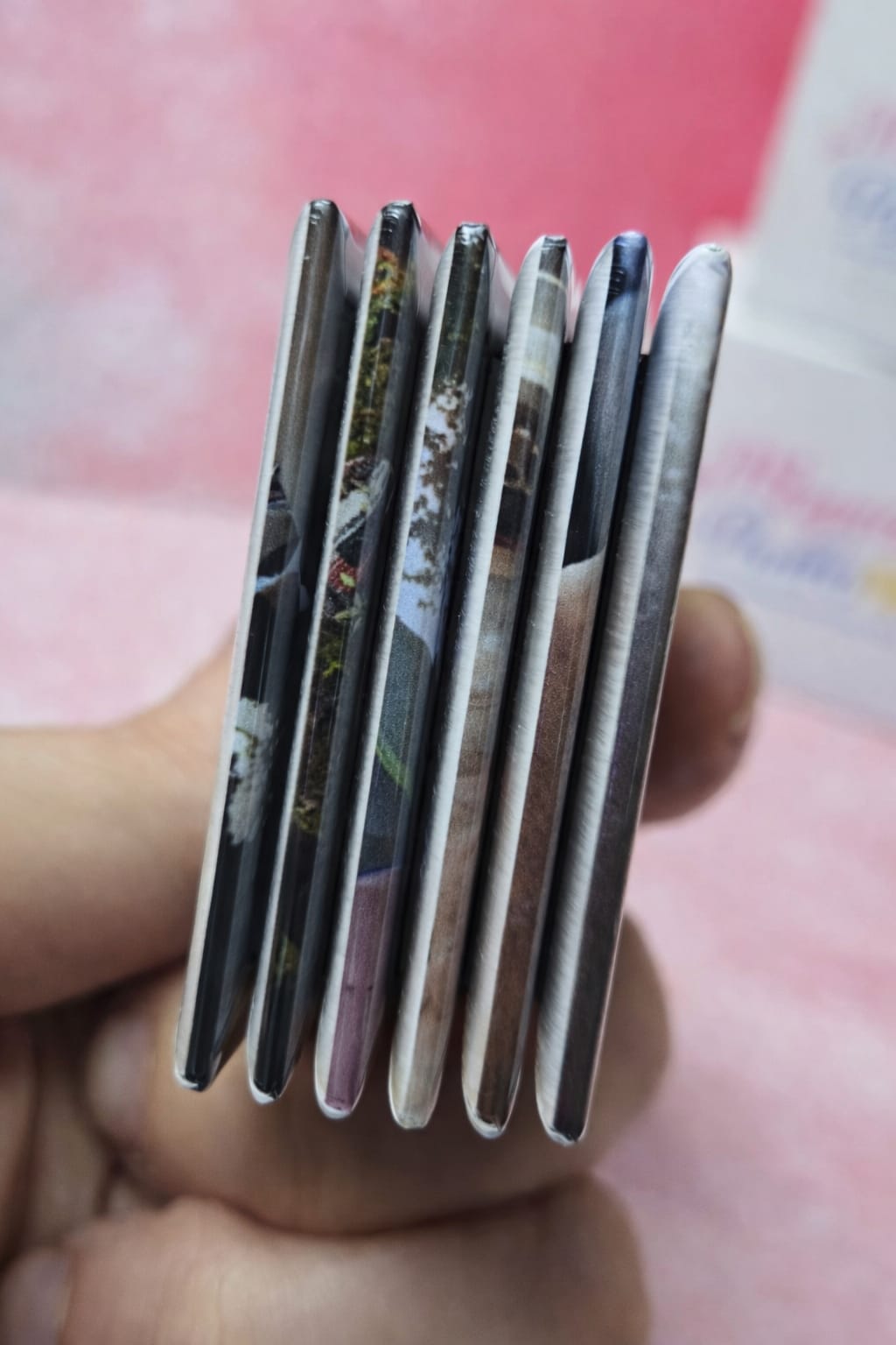 Magnets carrés personnalisés