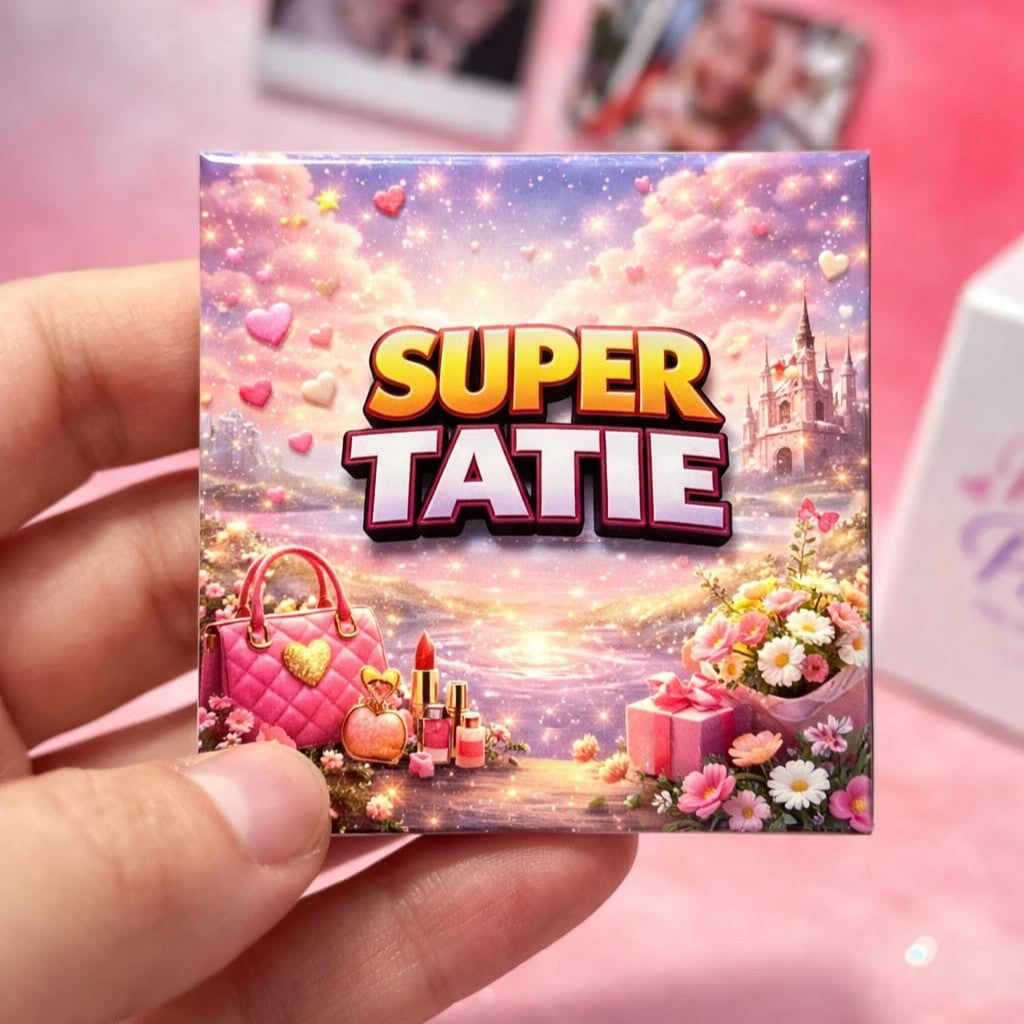 "Super tatie" - Les P'tits illustrés carrés