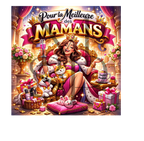 "Pour la meilleure des mamans" - Les P'tits illustrés carrés
