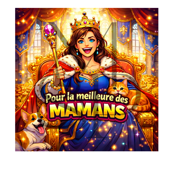 "Pour la meilleure des mamans" - Les P'tits illustrés carrés