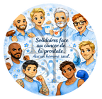 "Unis contre le cancer"🎗️ - Les P'tits illustrés ronds