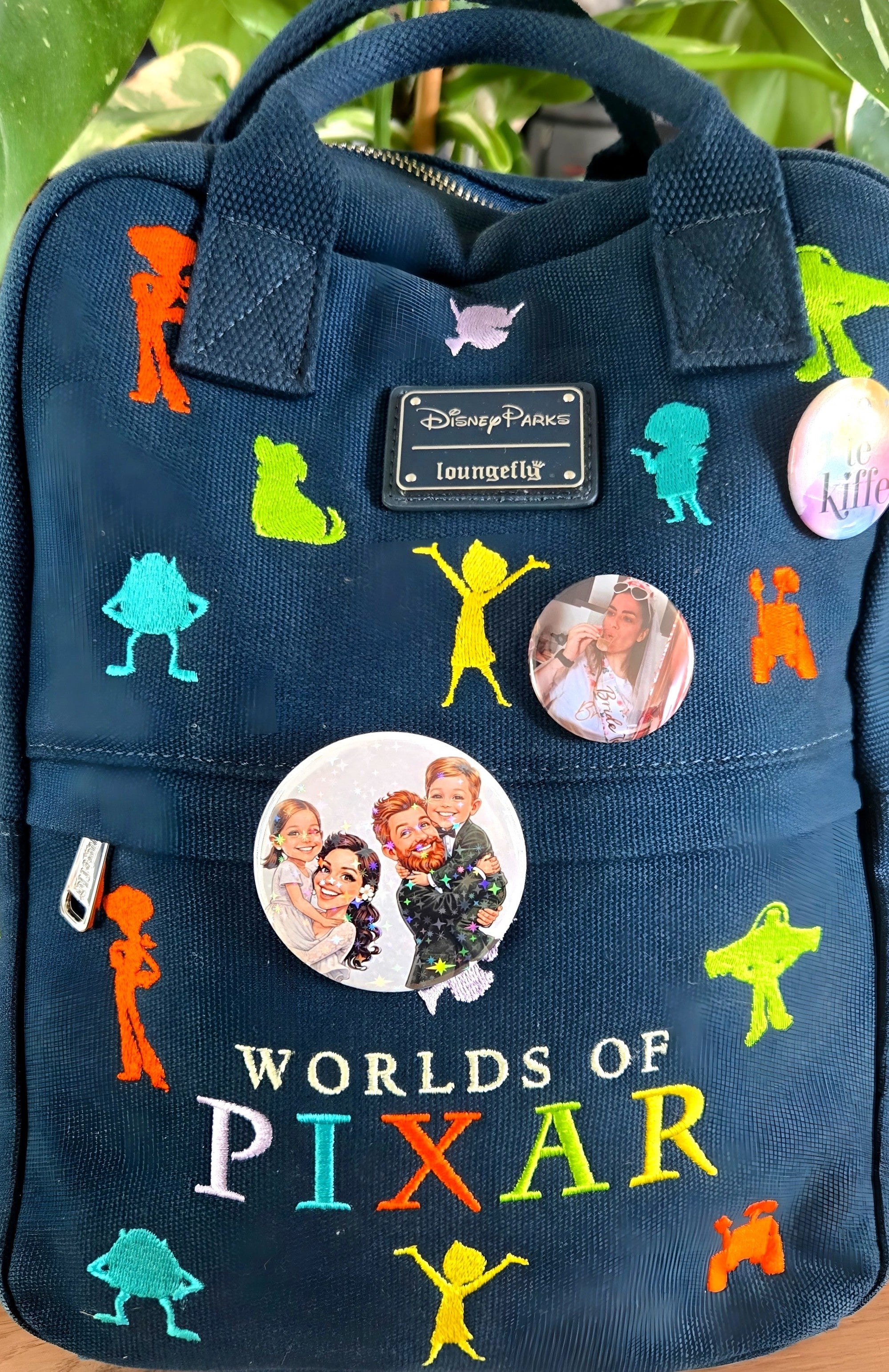 Badge pailleté