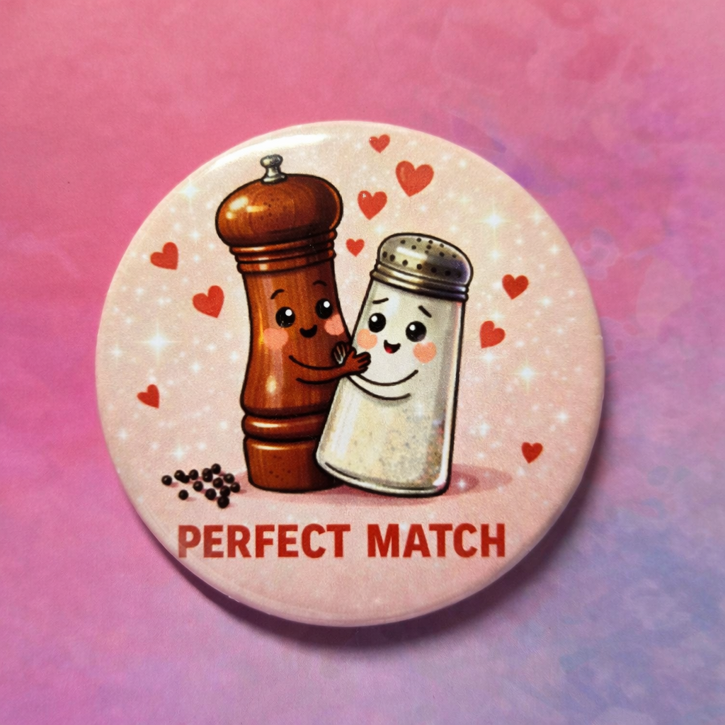 "Perfect match" - Les P'tits illustrés ronds