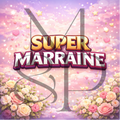 "Super marraine" - Les P'tits illustrés carrés
