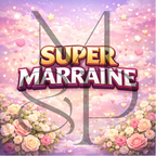 "Super marraine" - Les P'tits illustrés carrés