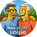 "Mon super voisin" - Les P'tits illustrés ronds