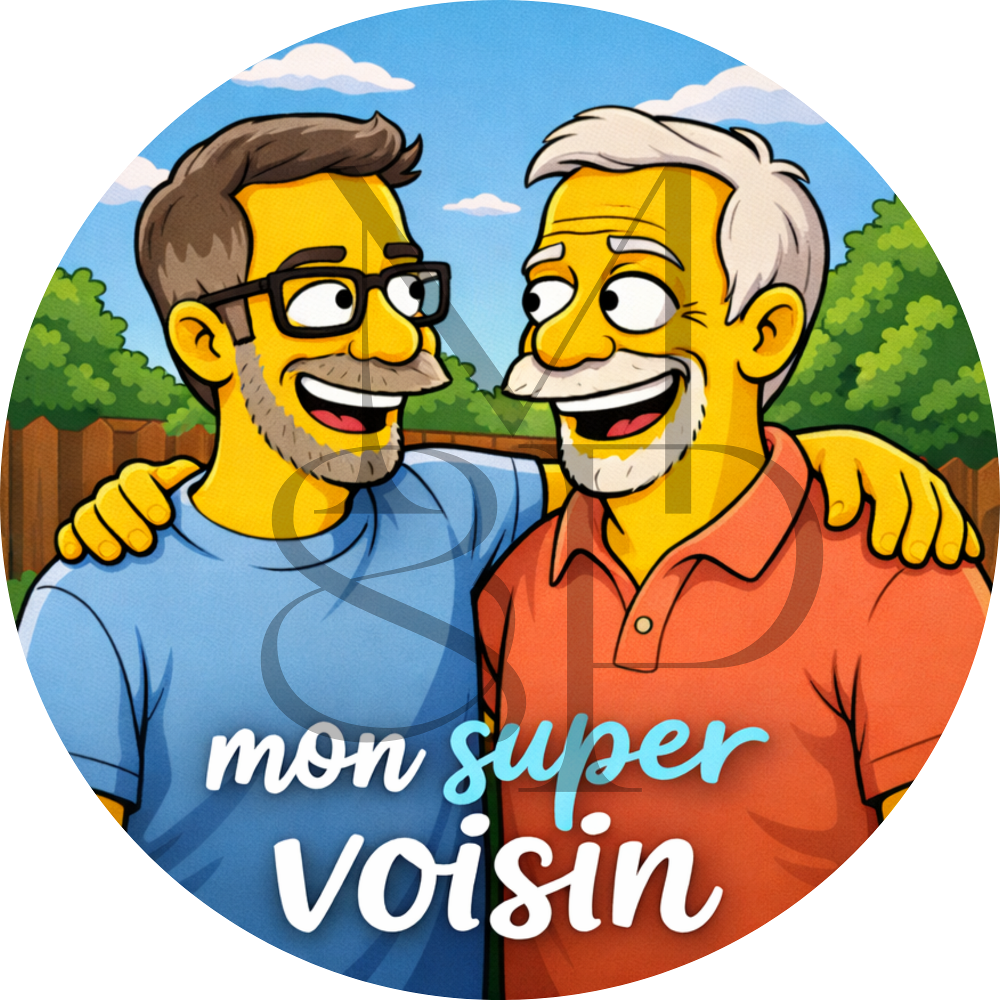 "Mon super voisin" - Les P'tits illustrés ronds